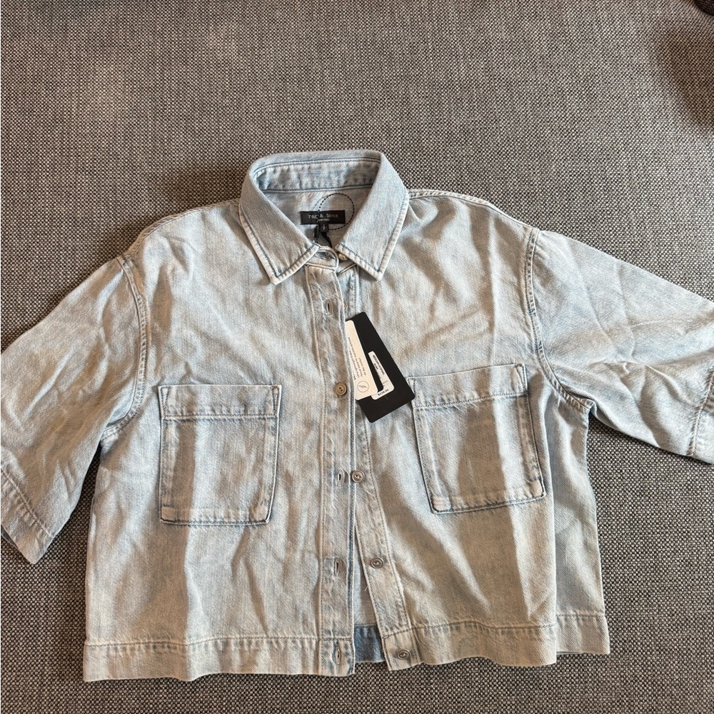 NWT Rag and Bone Denim Shirt